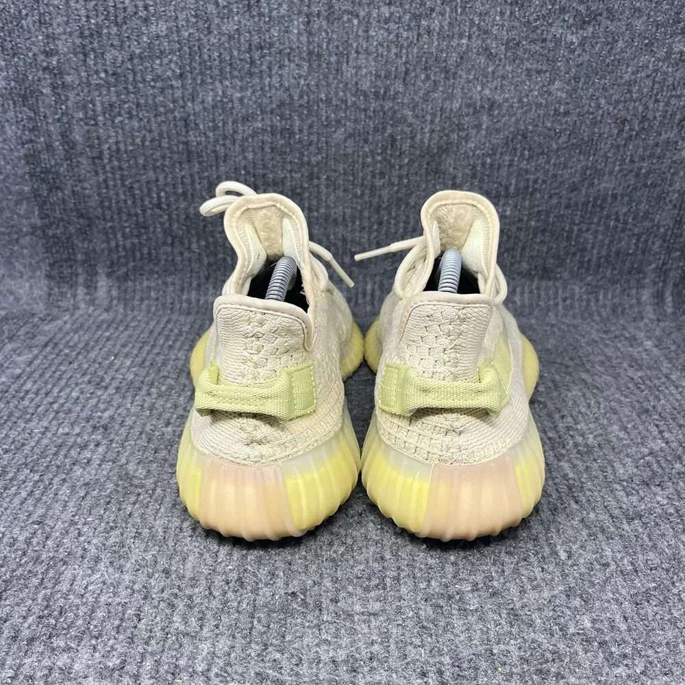Adidas Yeezy Boost 350 V2 Flax Shoes Mens Size 8 FX9028